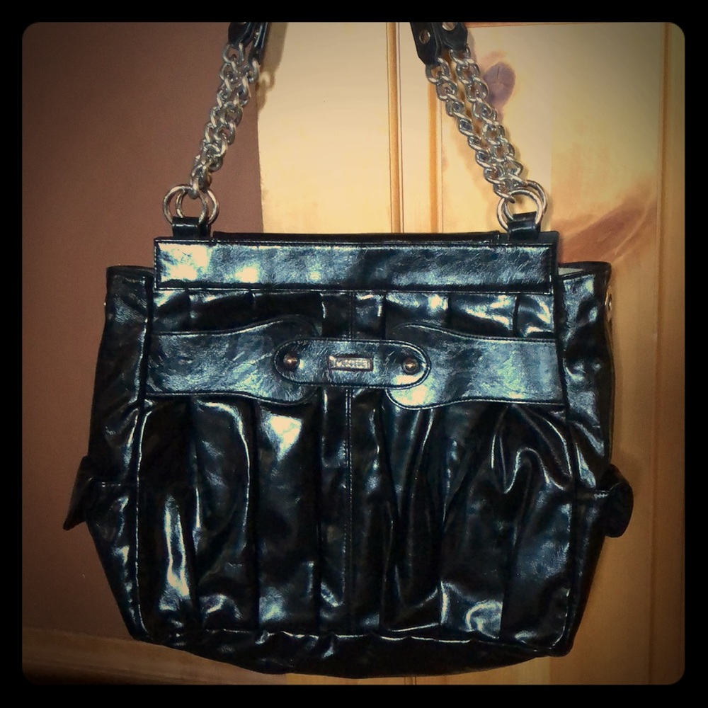 Black Patent Miche Prima Shell